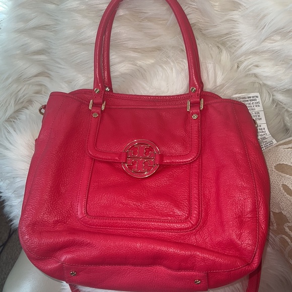 Authentic Hot pink / red Tory Burch bag - Picture 6 of 6